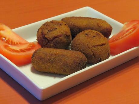 Croquetas de carne a la barbacoa