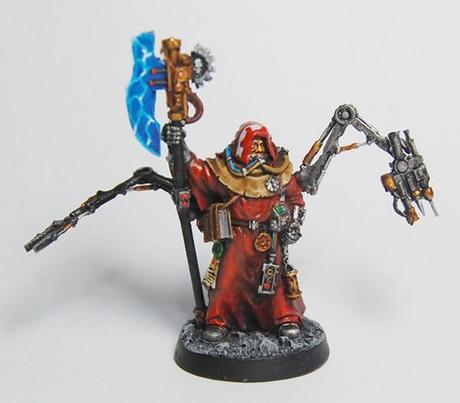 Plástico y Metal: Tecnosacerdote del Mechanicum