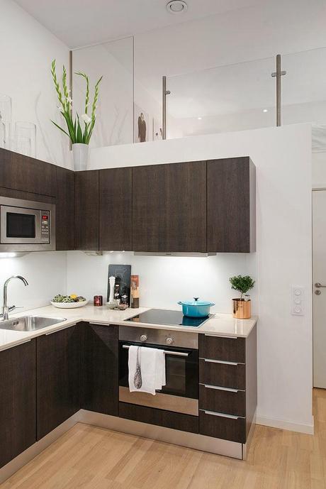 Pocos metros: estudio #nórdico con altillo Pocos metros: estudio #nórdico con altillo