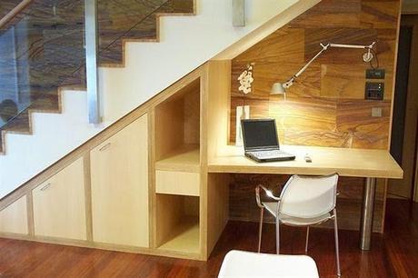 Ideas para aprovechar el espacio bajo la escalera Ideas para aprovechar el espacio bajo la escalera