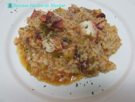 Arroz con Pulpo