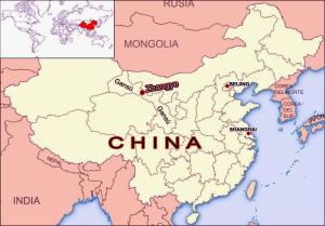Locazlización Zhangye Danxia - China