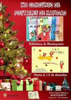 XII Concurso de Postales de Navidad en la Biblioteca de Montequinto Concurso de postales biblioteca 2014