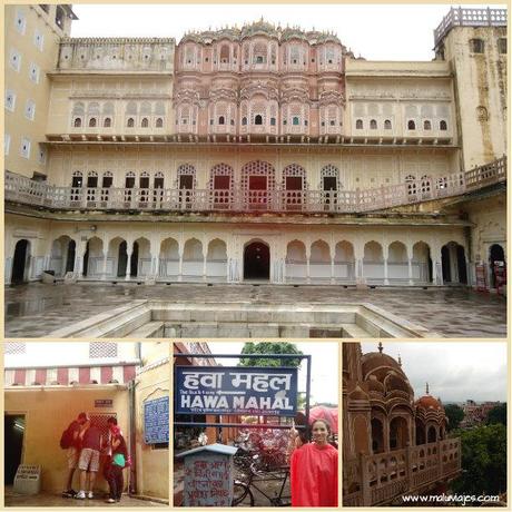 Imágenes del interior de Hawa Mahal