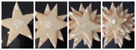 Árbol de navidad de galletas de mantequilla Árbol de navidad de galletas de mantequilla