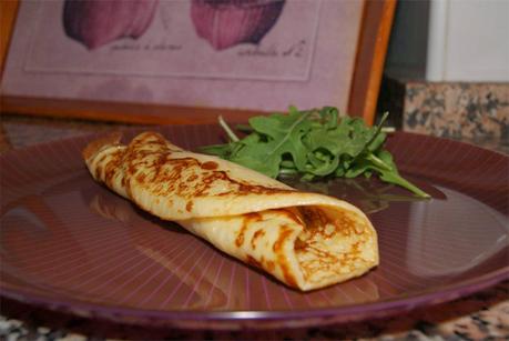 Crepes con atún paso 5 Crepes con atún paso 5