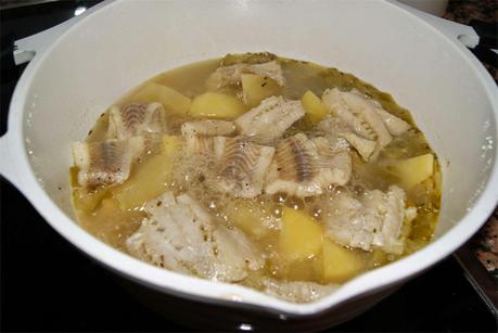 Abadejo con patatas paso 6 Abadejo con patatas paso 6