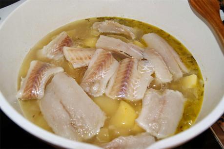 Abadejo con patatas paso 5 Abadejo con patatas paso 5