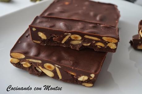 Turrón con Nutella Turrón con Nutella