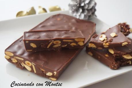 Turrón con Nutella Turrón con Nutella