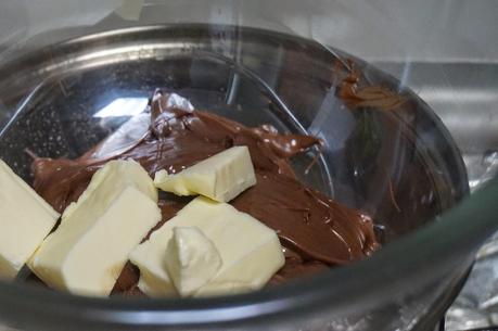 Turrón con Nutella Turrón con Nutella