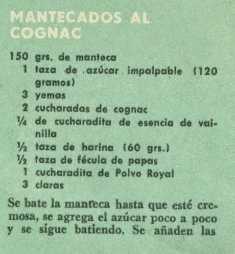 Mantecados al ron Mantecados al ron