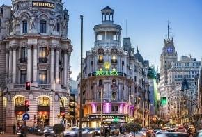 La postal de la semana: Los brillos de la Gran Vía