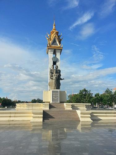 Cambodia Vietnam Monument