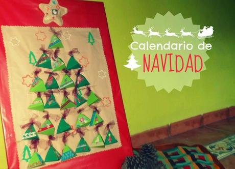 Materiales DIY: Calendario de Navidad