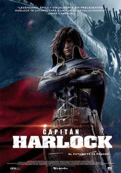 TRÁILER Y PÓSTER EN ESPAÑOL DE “CAPITÁN HARLOCK” TRÁILER Y PÓSTER EN ESPAÑOL DE “CAPITÁN HARLOCK”