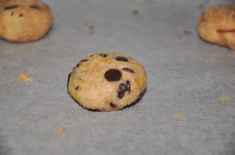 Cookies Integrales De Naranja Y Pepitas De Chocolate