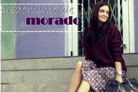 Predominio de morado Predominio de morado