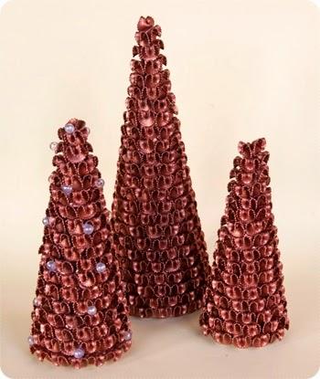 DIY: Árboles de Navidad Mini
