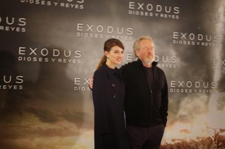 Photocall de Exodus en Madrid con Christian Bale,Ridley Scott,María Valverde y Alberto Iglesias