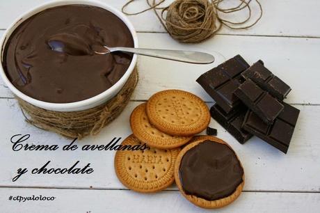Crema de  chocolate y avellanas (nutella) TM