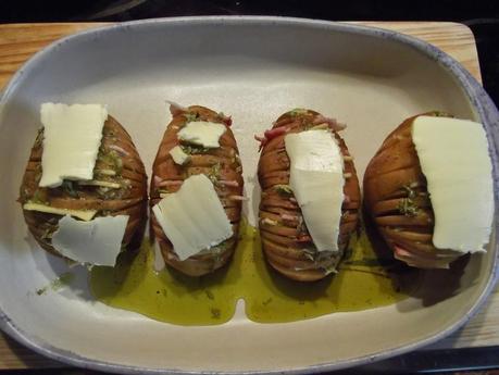 PATATAS HASSELBACK PATATAS HASSELBACK