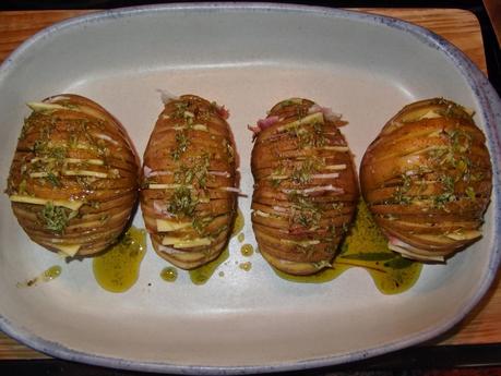 PATATAS HASSELBACK PATATAS HASSELBACK
