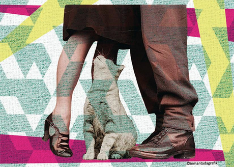 Inma Giménez, la tijeritas de Murcia. Diseño collage vintage interiorismo inspiración