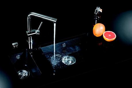 Espectáculo en la Cocina con los Fregaderos Schock fregaderos-con-led-schock