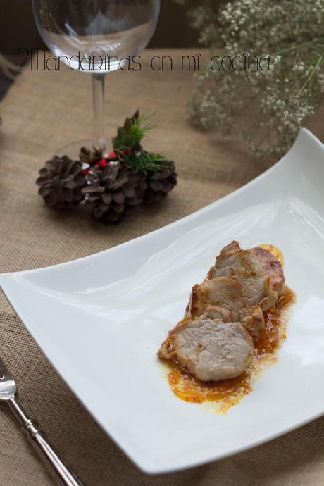 Solomillo de cerdo con salsa dulce de madroño.Las recetas más especiales para ésta Navidad tienen premio!