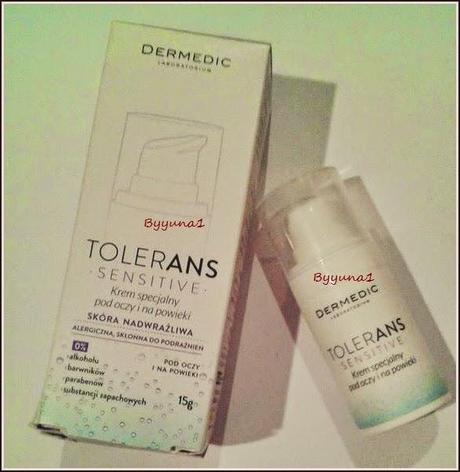 MI 2ª COMPRA EN FAPEX http://www.fapex.es/dermedic/tolerans-crema-calmante-para-contorno-de-ojos/