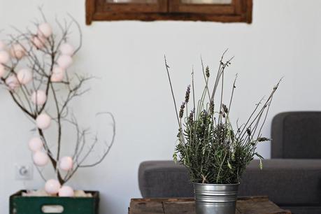 Cómo hacer un árbol de Navidad con ramas Árbol navidad DIY 5