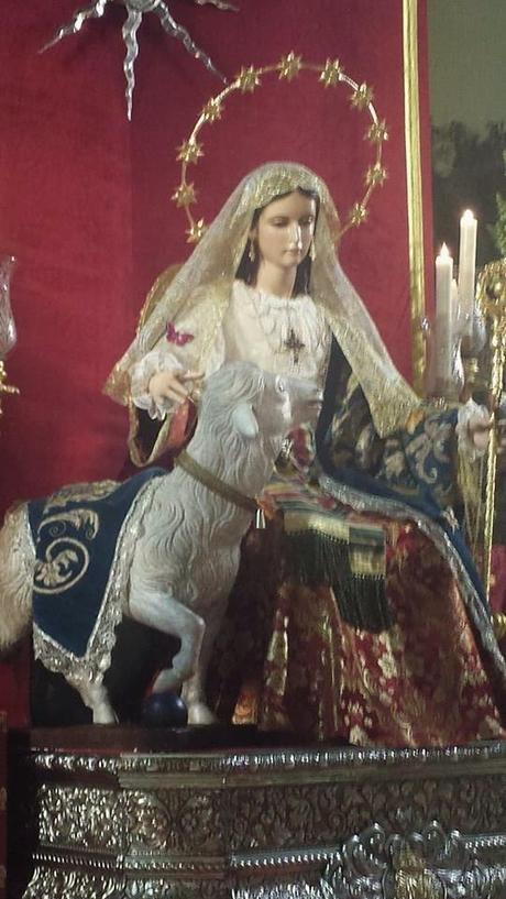 La Divina Pastora de Alcalá de Guadaira fue bendecida por Monseñor Asenjo