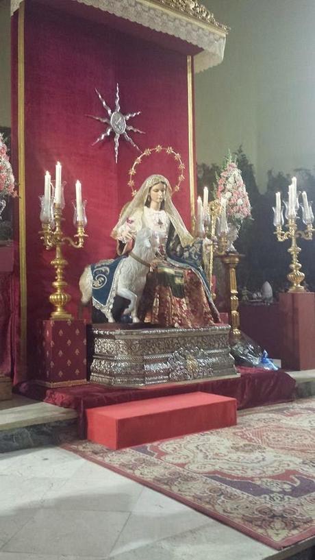 La Divina Pastora de Alcalá de Guadaira fue bendecida por Monseñor Asenjo