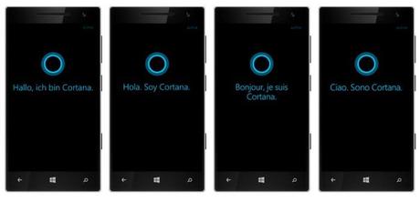 El asistente virtual Microsoft Cortana desembarca en España, Italia, Francia y Alemania