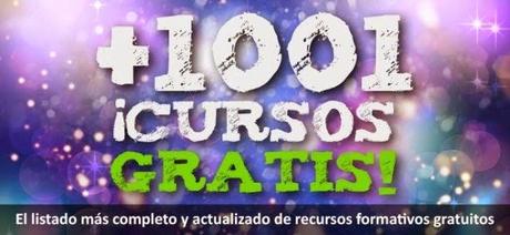 Listado de +1001 Cursos online gratis Listado de +1001 Cursos online gratis