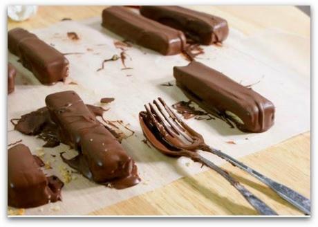 Receta de chocolatinas caseras Receta de chocolatinas caseras