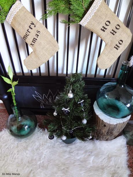 DIY Botas navideñas DIY Botas navideñas