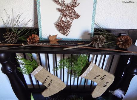 DIY Botas navideñas DIY Botas navideñas