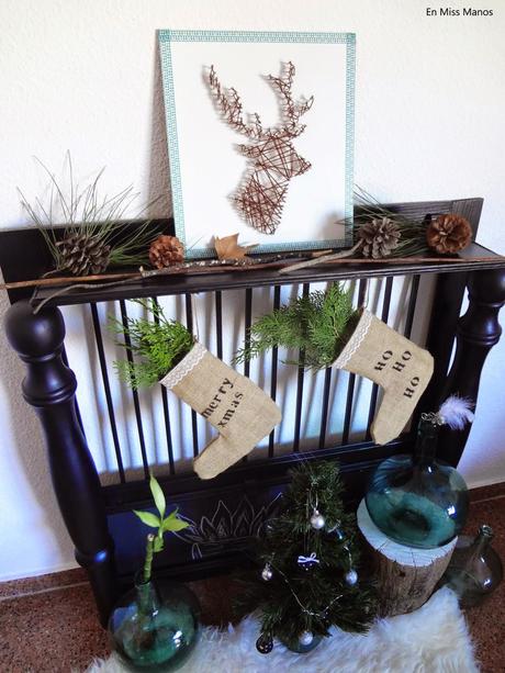 DIY Botas navideñas DIY Botas navideñas