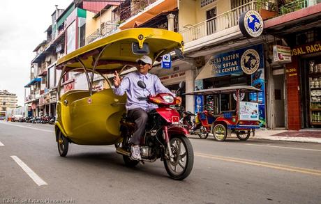 Tuk tuk del futuro, Phnom Penh