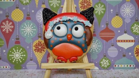 GALLETAS BÚHOS NAVIDEÑOS GALLETAS BÚHOS NAVIDEÑOS