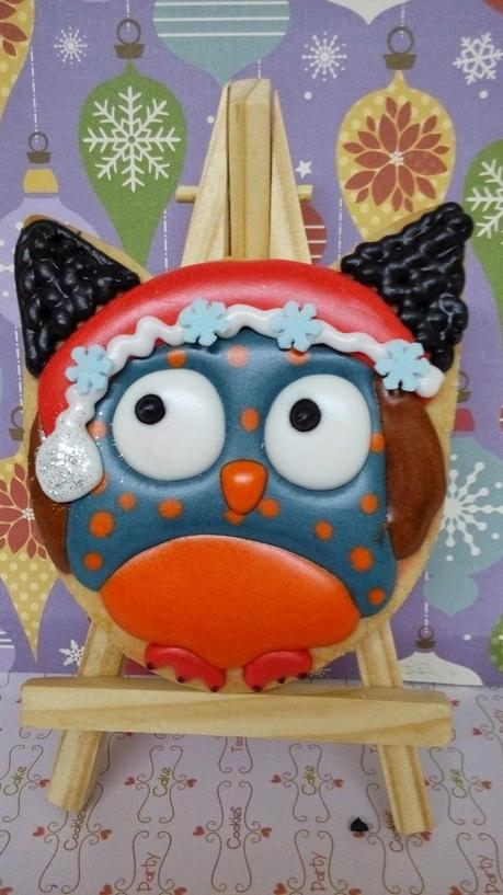 GALLETAS BÚHOS NAVIDEÑOS GALLETAS BÚHOS NAVIDEÑOS