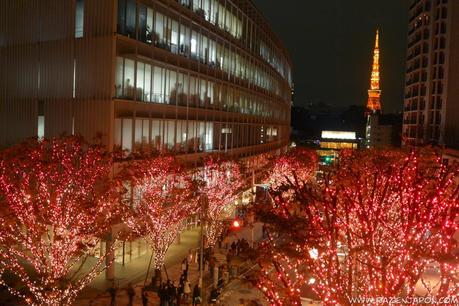 Iluminación navideña 2014 en Roppongi (Tokyo)
