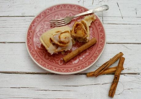 Receta navideña de Rollos de canela Receta navideña de Rollos de canela