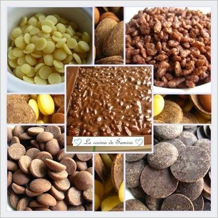 Turrón de chocolate crujiente Turrón de chocolate crujiente