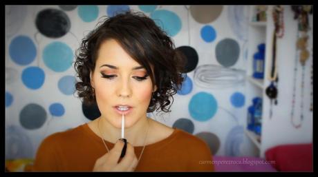 Maquillaje de fiesta con pigmento Maquillaje de fiesta con pigmento