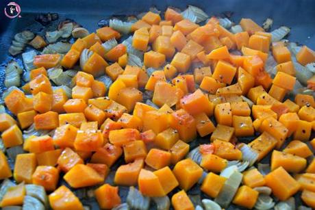 Crema de calabaza asada Crema de calabaza