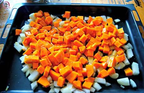 Crema de calabaza asada Crema de calabaza