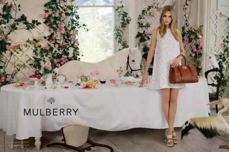 ¡Wow y Pff! Campañas de moda en el 2014 Mulberry S/S